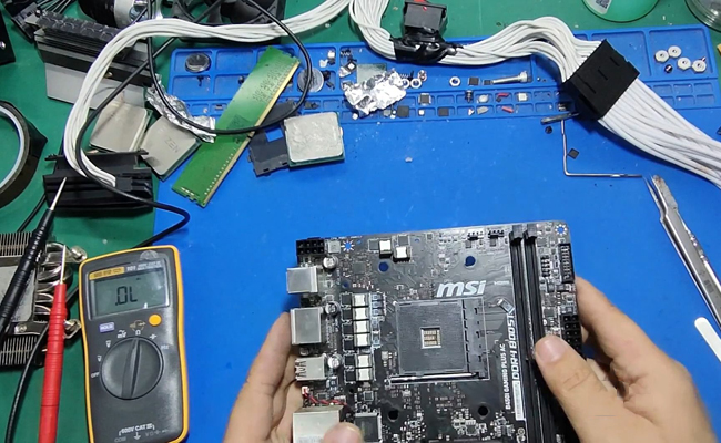 周至华硕电脑主板维修